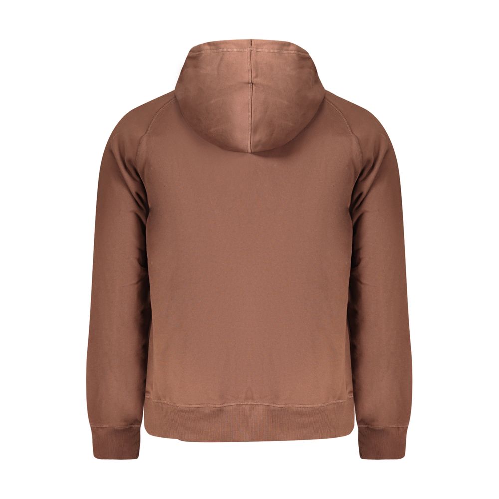 Timberland Brown Cotton Men's Hoodie