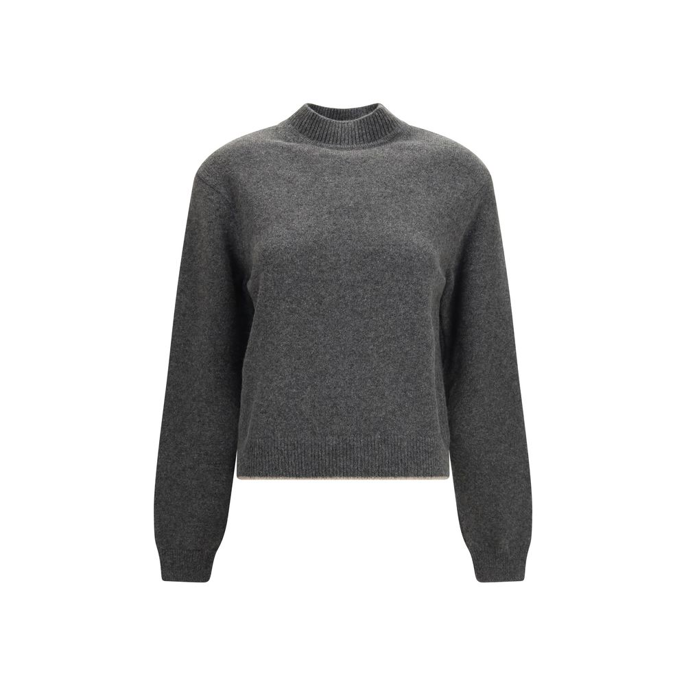 Jacquemus Gray Cashmere Sweatshirt