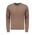 Napapijri Brown Wool Men's Sweater