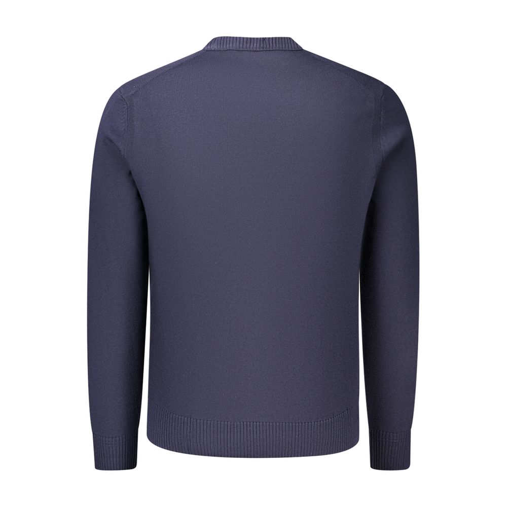 Hugo Boss Blue Wool Men's Sweater