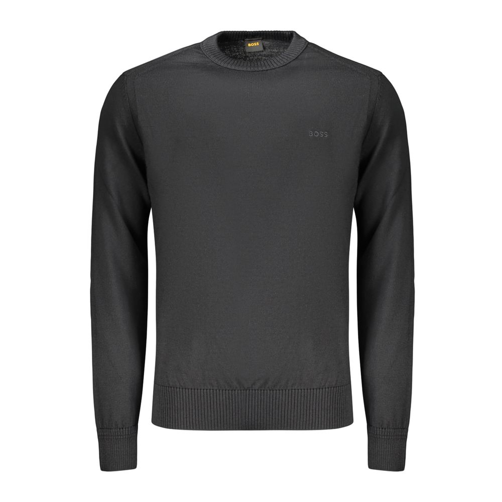 Hugo Boss Black Wool Men's Sweater