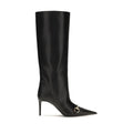 Gucci Black Calf Leather Bos Taurus Boots