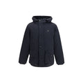 Fred Perry Black Recycled Polyamide Parka
