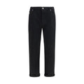 Brunello Cucinelli Black Cotton Jeans Denim