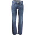 Guess Jeans Blue Cotton Straight-Leg Jeans