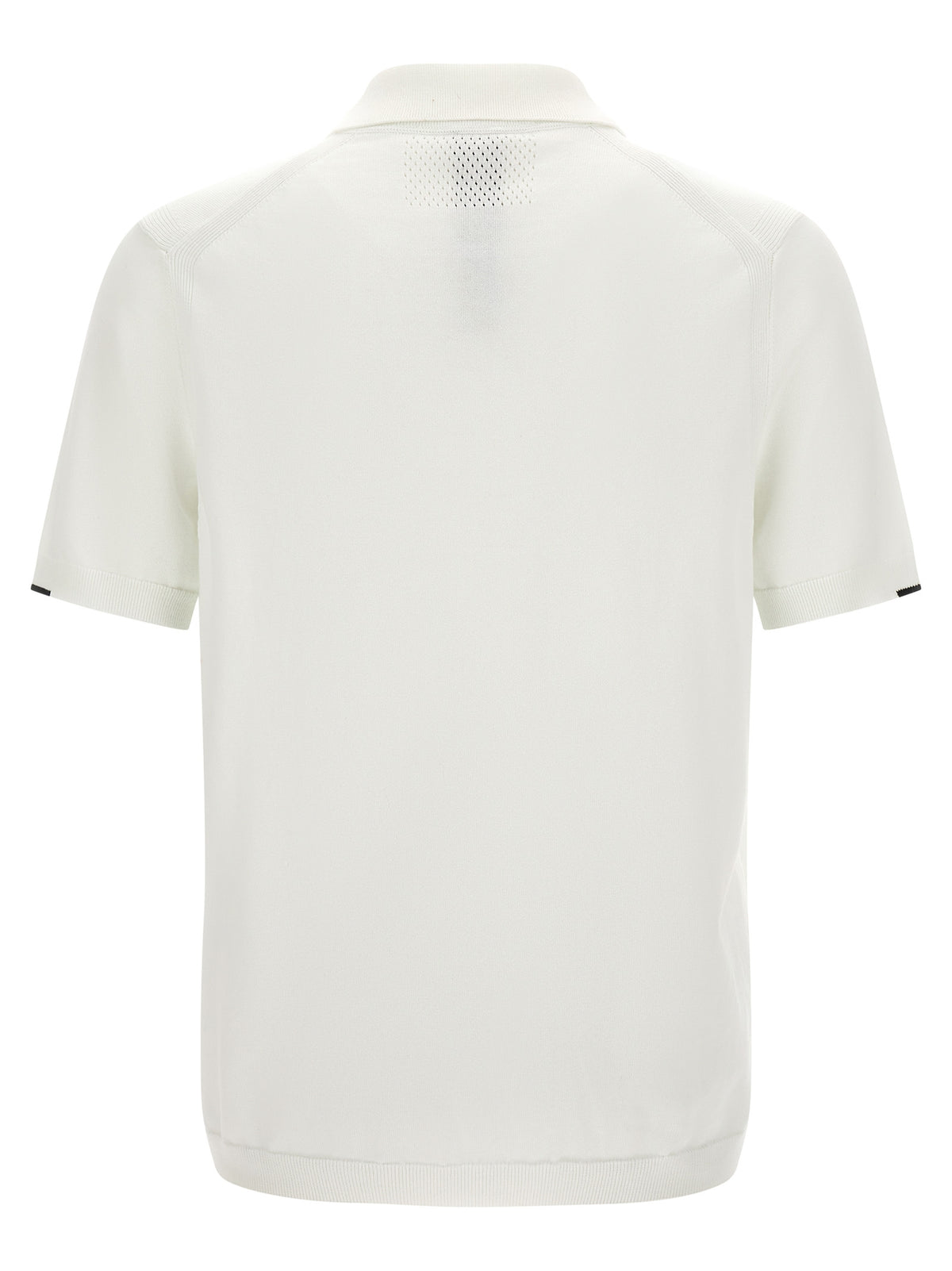 Hugo Boss White Cotton Polo Shirt