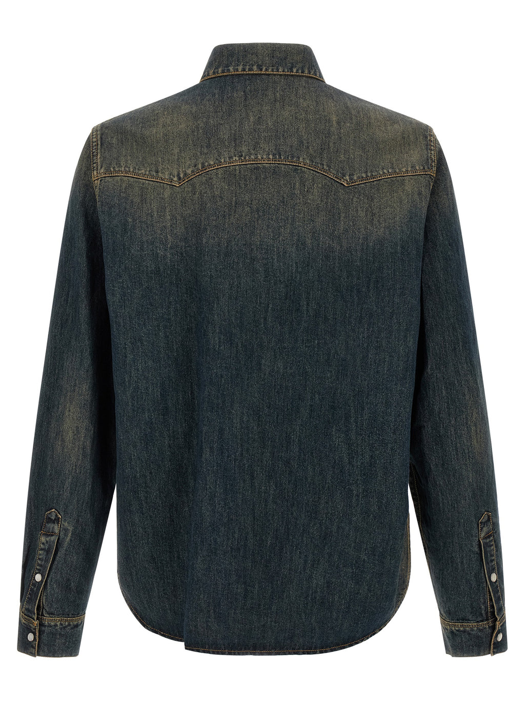 Fendi Blue Cotton Blouse