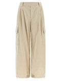 Brunello Cucinelli Beige Cotton Cargo Pants