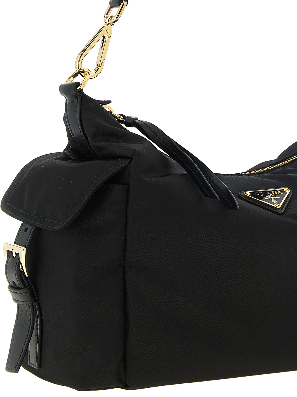 Prada Black Polyamide Shoulder Bag