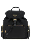 Prada Black Recycled Polyamide Backpack
