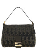 Fendi Brown Polyester Shoulder Bag