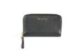 Michael Kors Jet Set Travel Large Phone Wristlet Wallet Pebbled Leather Black