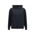 Brunello Cucinelli Black Cotton Sweatshirt