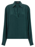 Tom Ford Bicolor Silk Polo Shirt