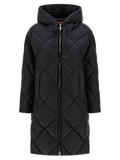 Max Mara Black Polyamide Full-Length Jacket
