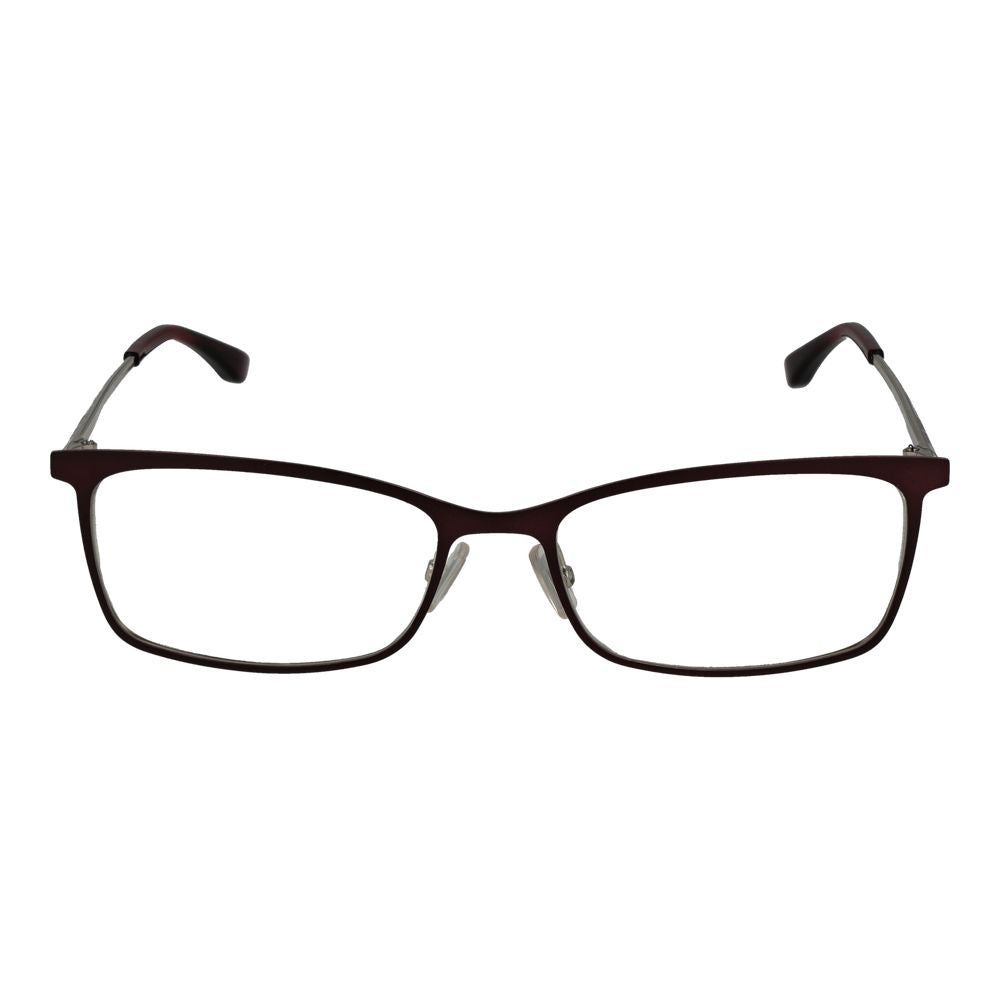 Hugo Boss Burgundy Stainless Steel Glasses (Frames)