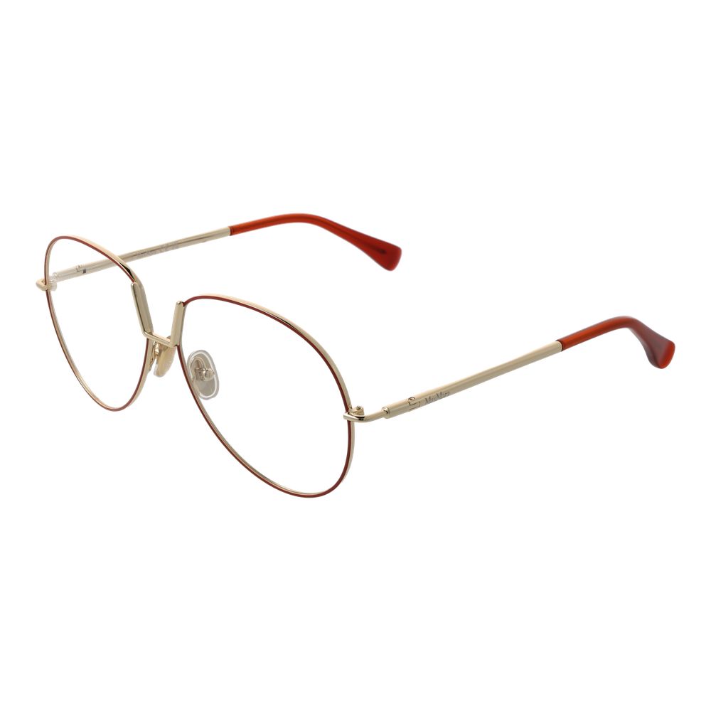 Max Mara Orange Metal Glasses (Frames)