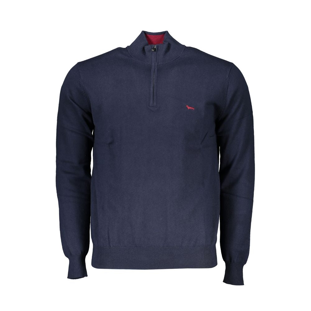 Harmont & Blaine Blue Cotton Men's Sweater