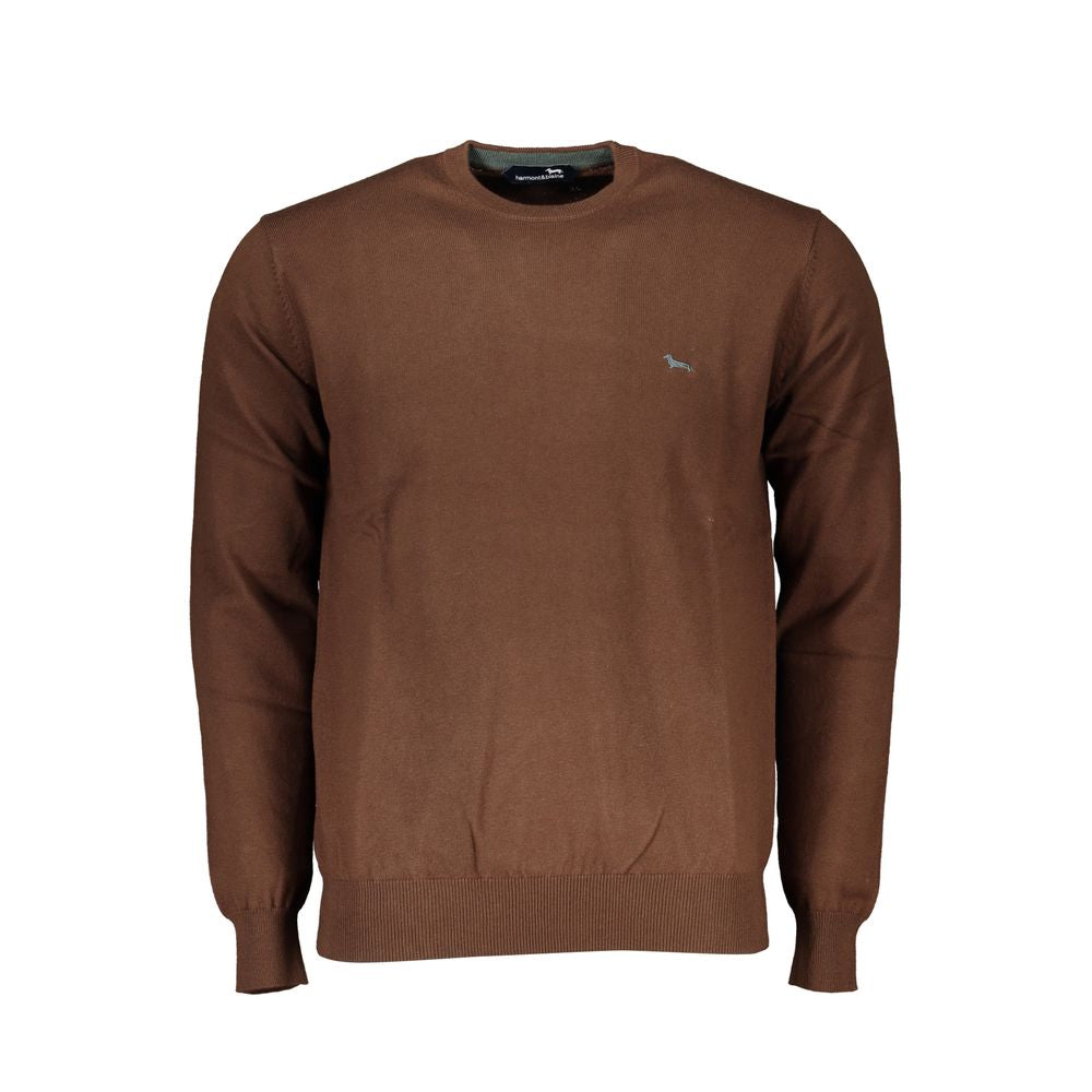 Harmont & Blaine Marrone Cotton Mens Sweater