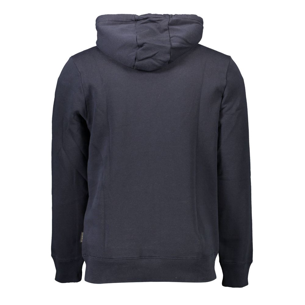 Napapijri Blue Cotton Men's Hoodie