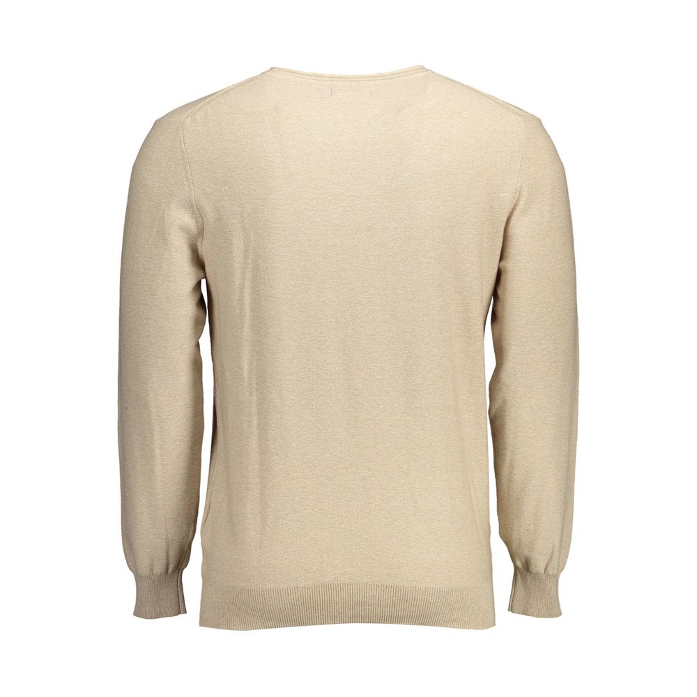 Gant Beige Cotton Men Sweater