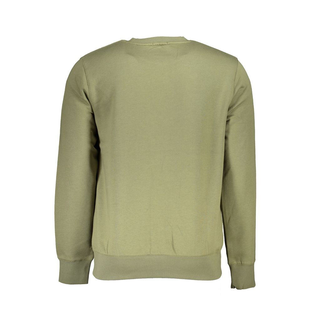 Timberland Verde Cotton Men Sweatshirt