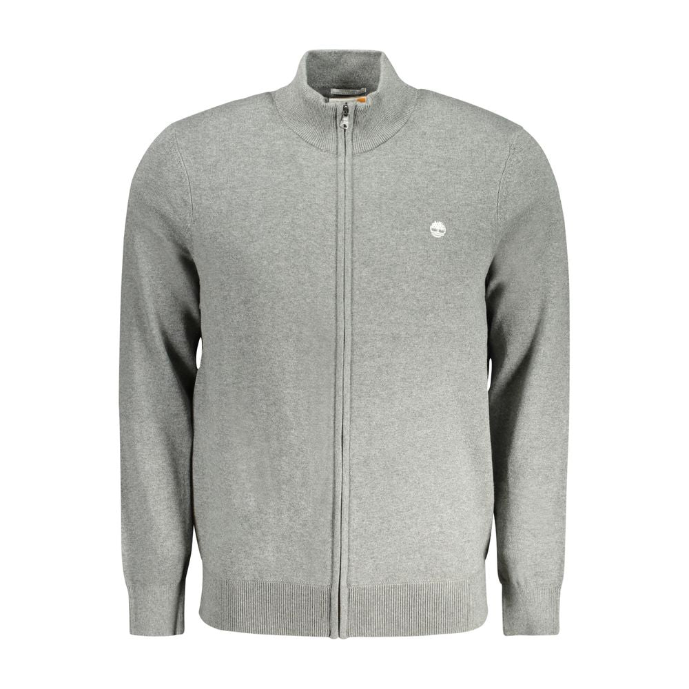 Timberland Grigio Organic Cotton Men Cardigan