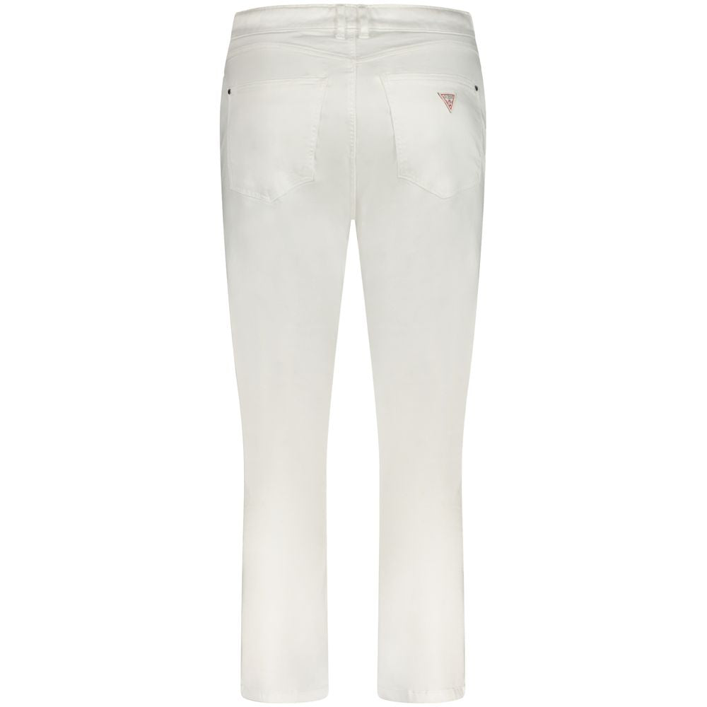 Guess Jeans Bianco Lyocell Women's Skinny Jean