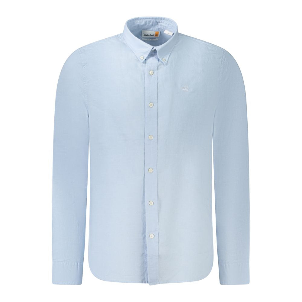 Timberland Azzurro Linen Men's Shirt