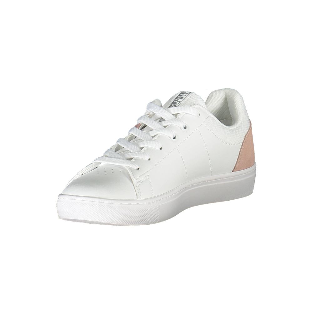 Napapijri Bianco Leather Women Sneaker