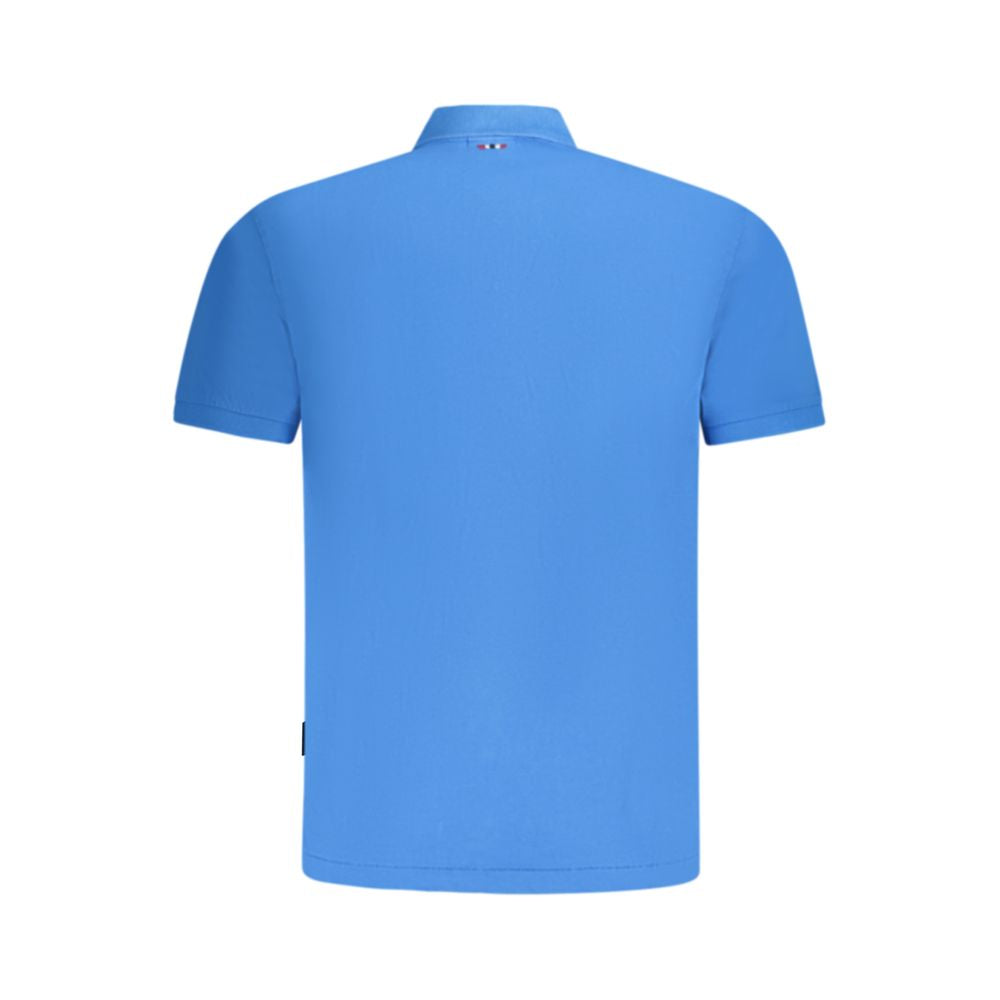 Napapijri Blue Cotton Men Polo