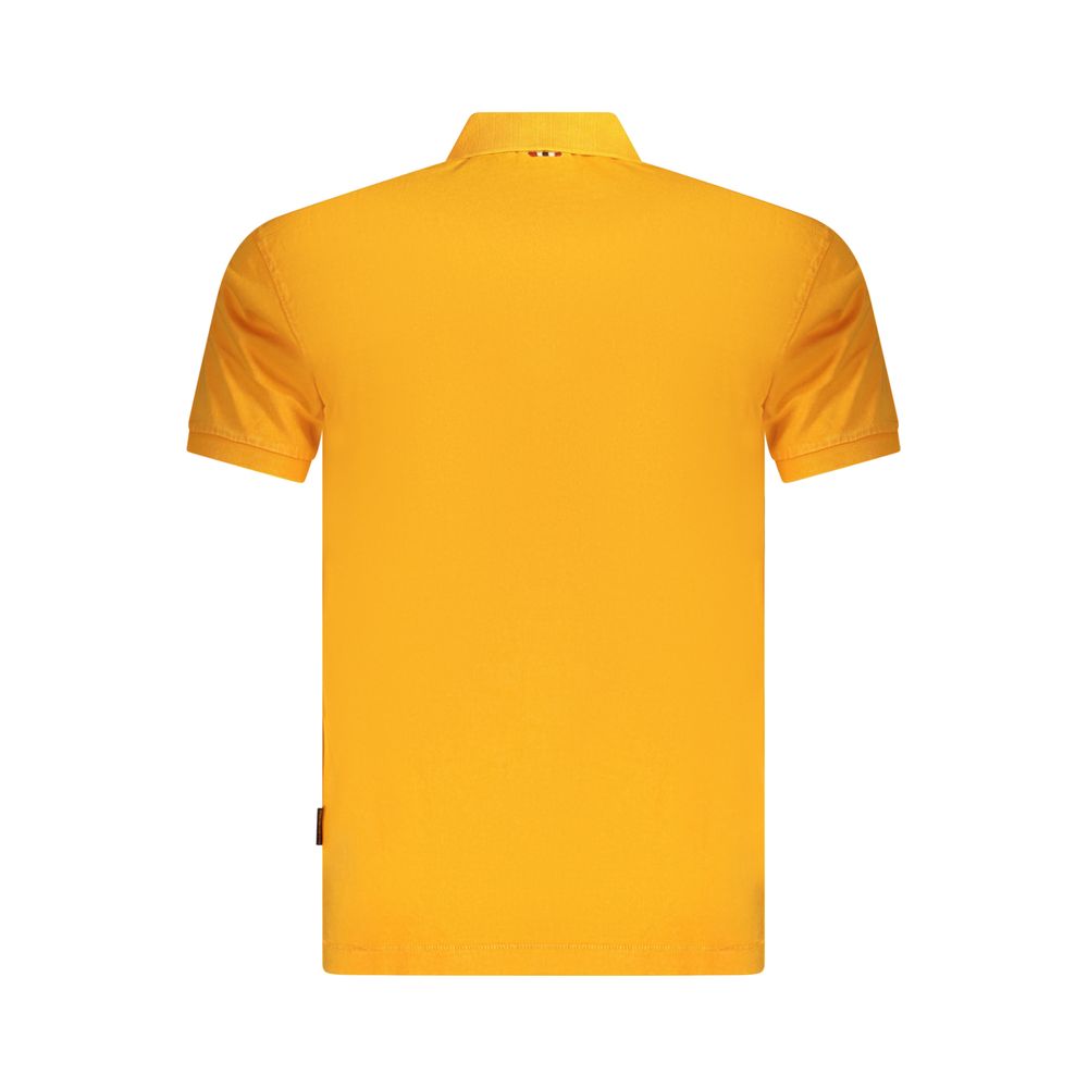 Napapijri Arancione Cotton Men Polo