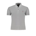 Napapijri Brown Cotton Men Polo Shirt