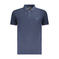Timberland Blu Cotton Mens Polo