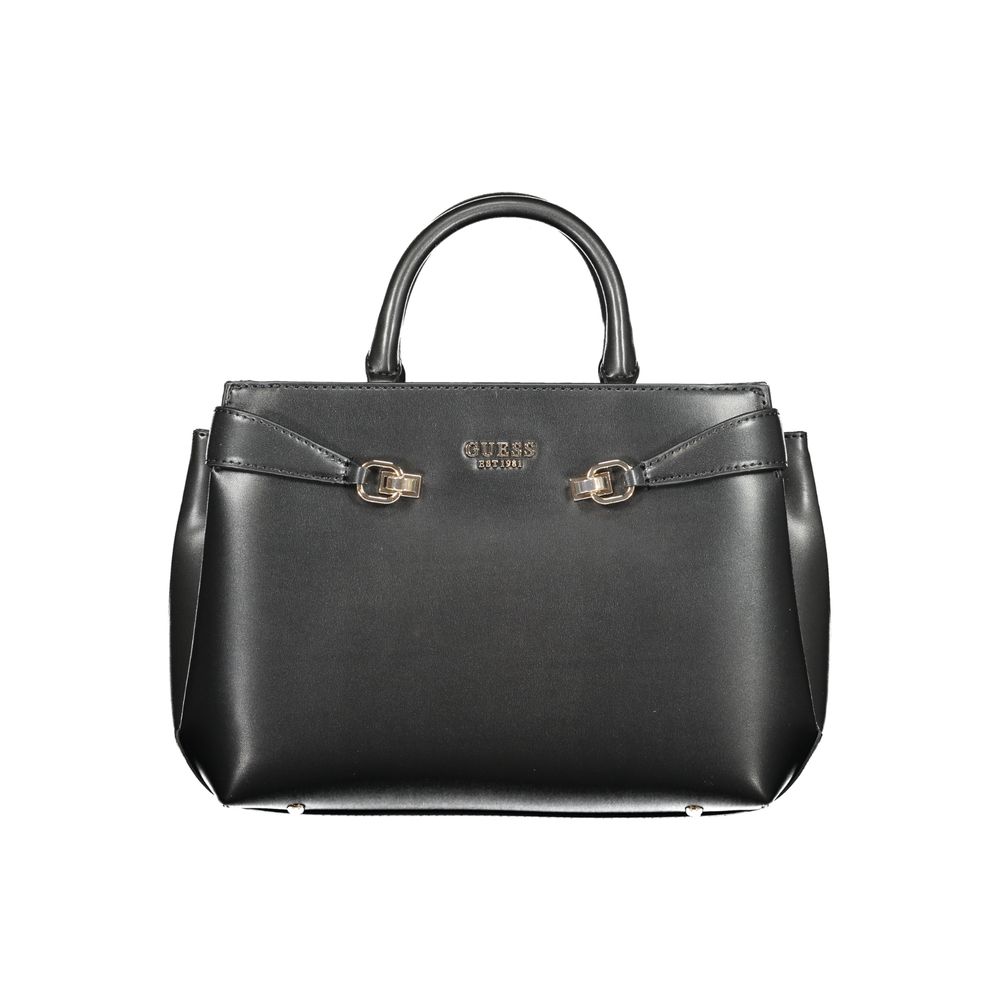 Guess Jeans Black Polyurethane Women's Handbag