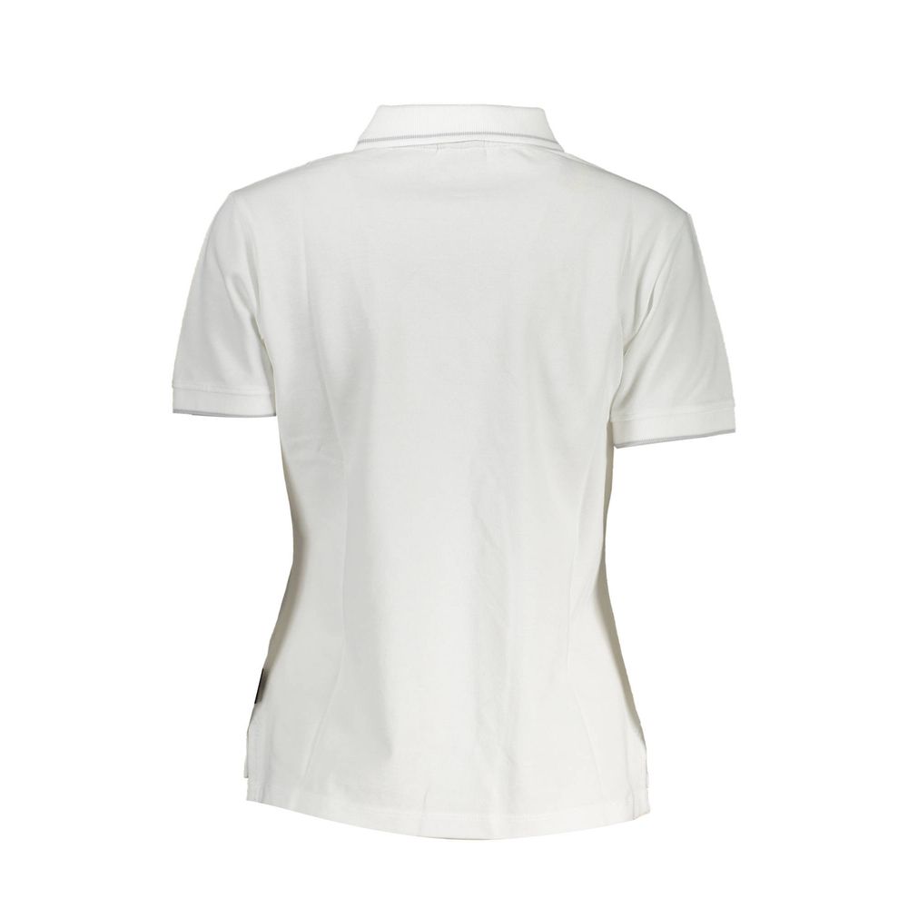 Napapijri Bianco Cotton Women Polo