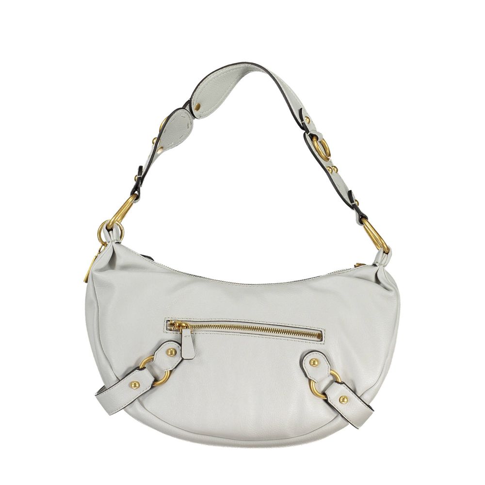 Guess Jeans Grigio Polyurethane Women Shoulder Bag