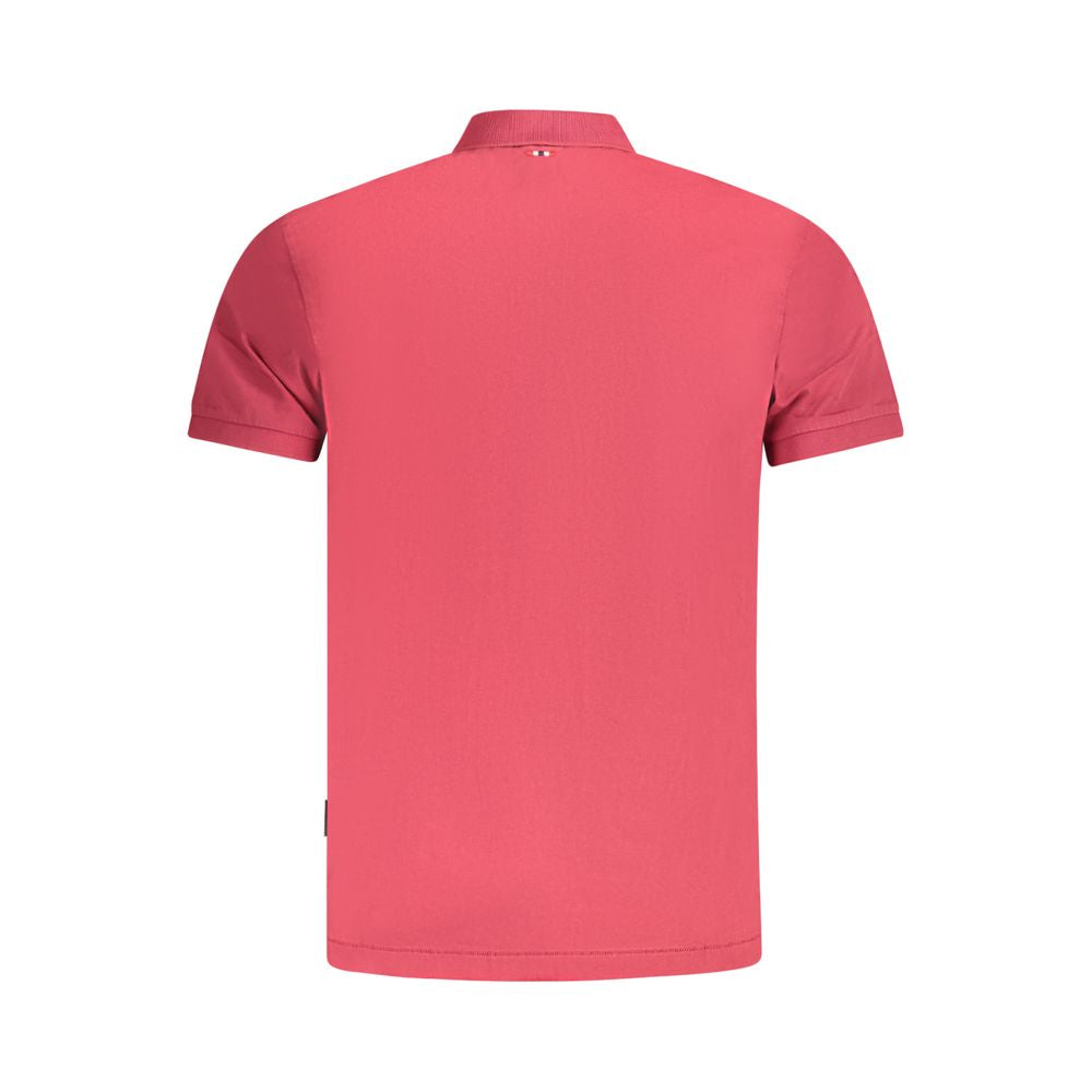 Napapijri Rosso Cotton Men Polo