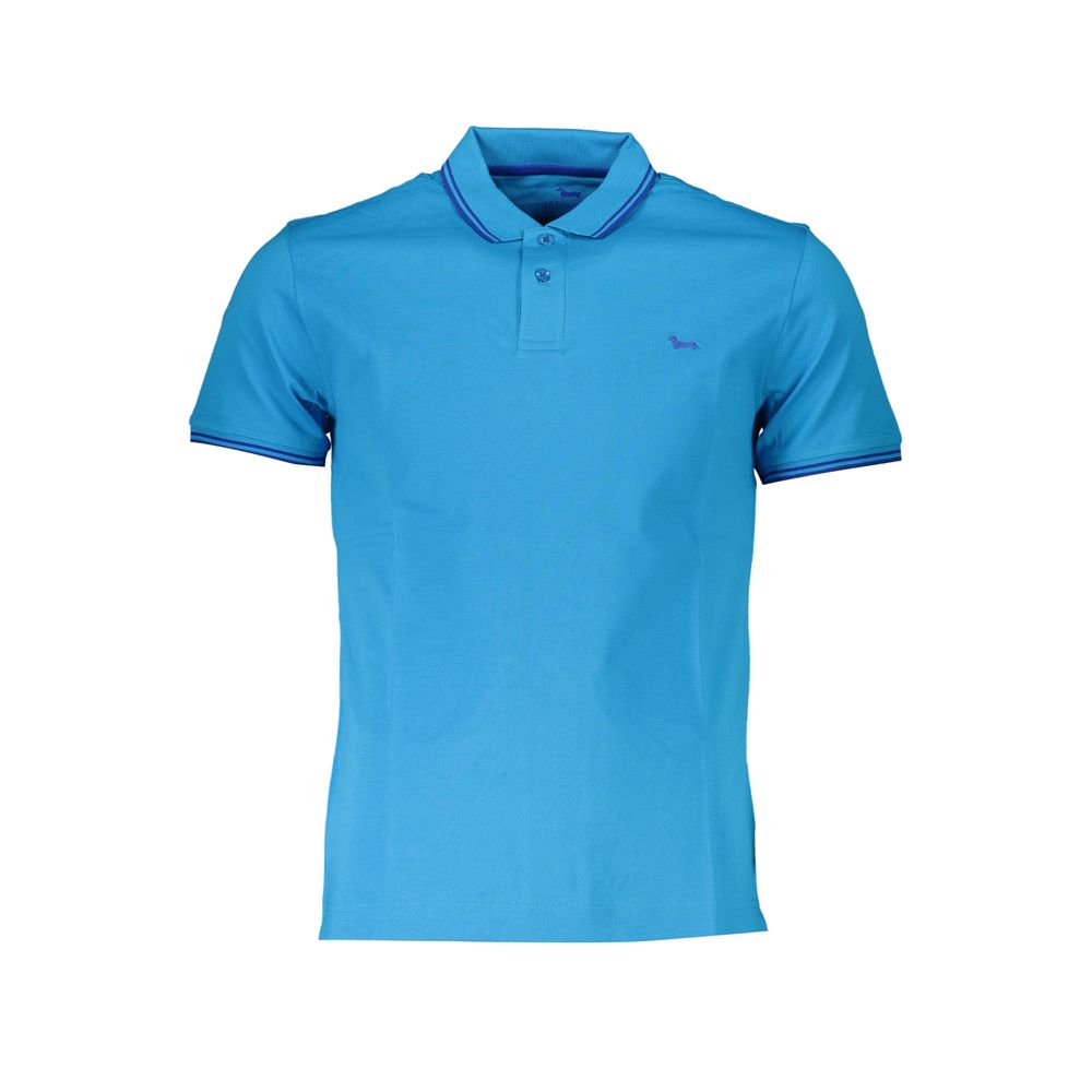 Harmont & Blaine Azzurro Cotton Men Polo Shirt