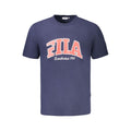 Fila Blu Cotton Uomo T-Shirt