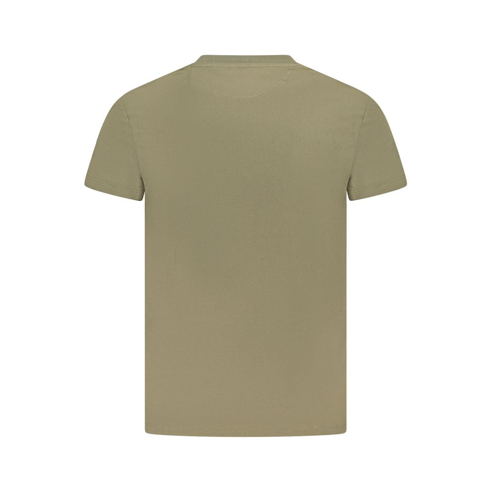 Timberland Verde Cotton Men T-Shirt