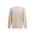 Brunello Cucinelli Beige Cashmere Sweater
