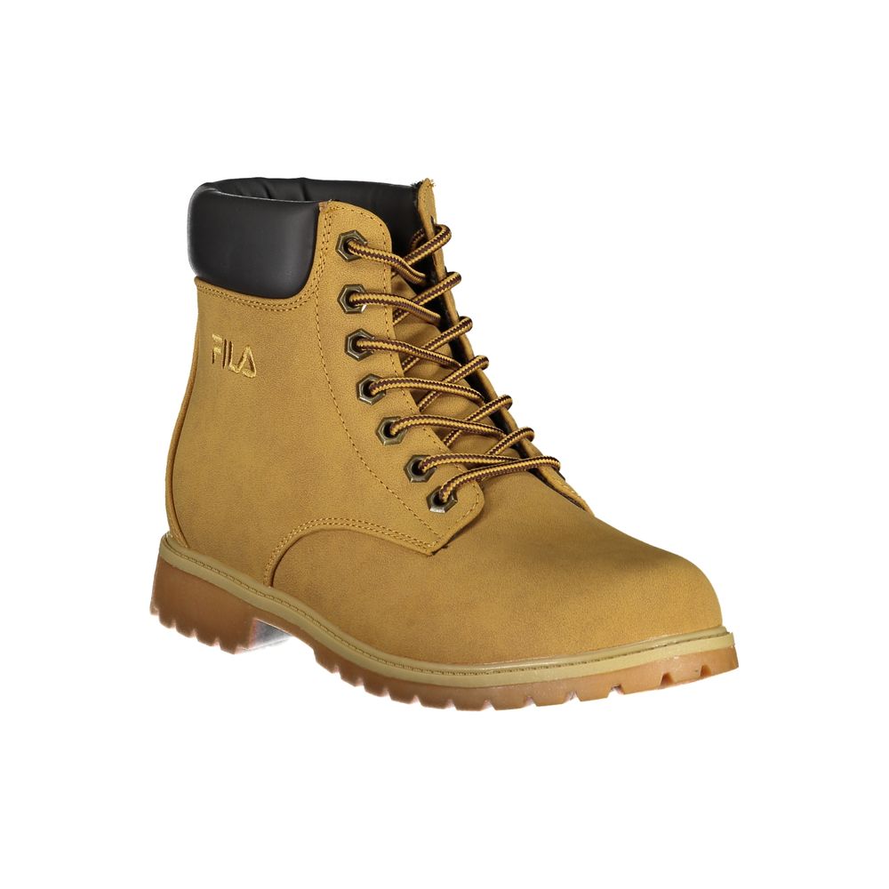 Fila Yellow Polyester Women Ankle Boot
