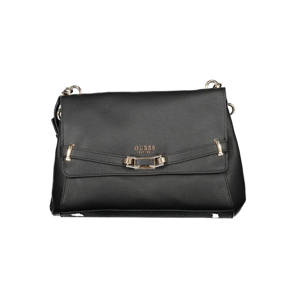 Guess Jeans Black Polyurethane Women's Handbag