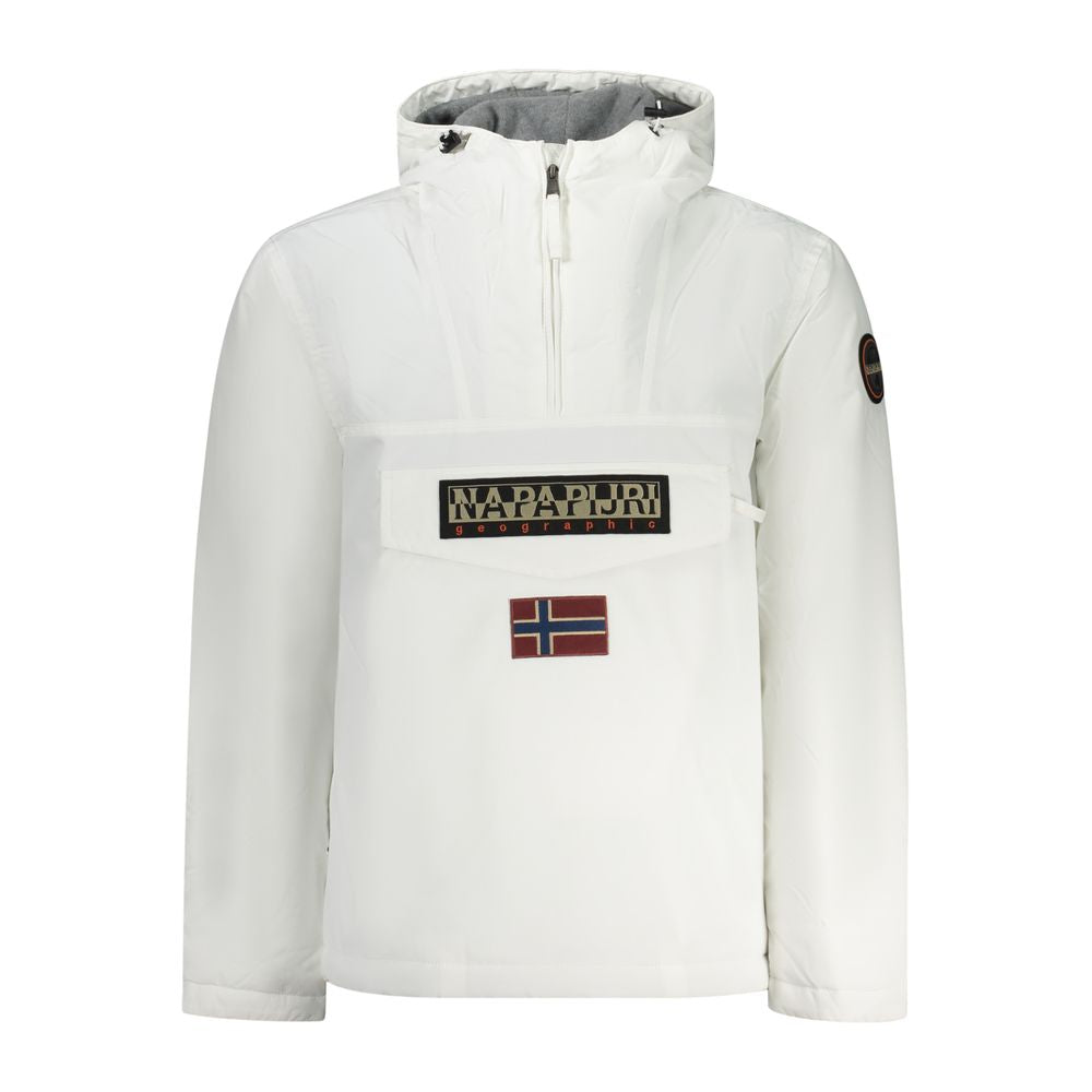 Napapijri White Polyamide Men's Jacket