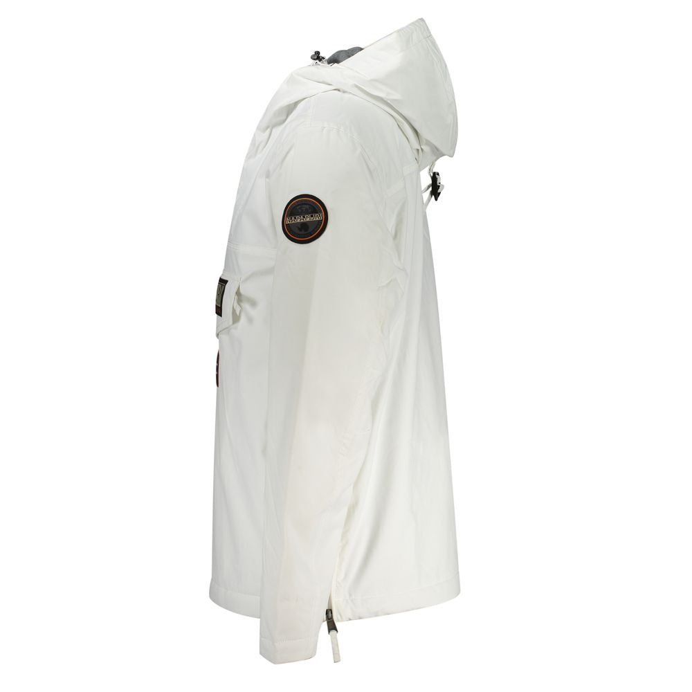 Napapijri White Polyamide Men's Jacket
