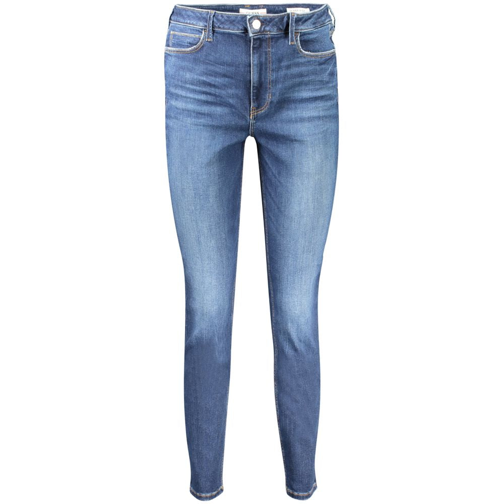 Guess Jeans Blu Cotton Women Jeans