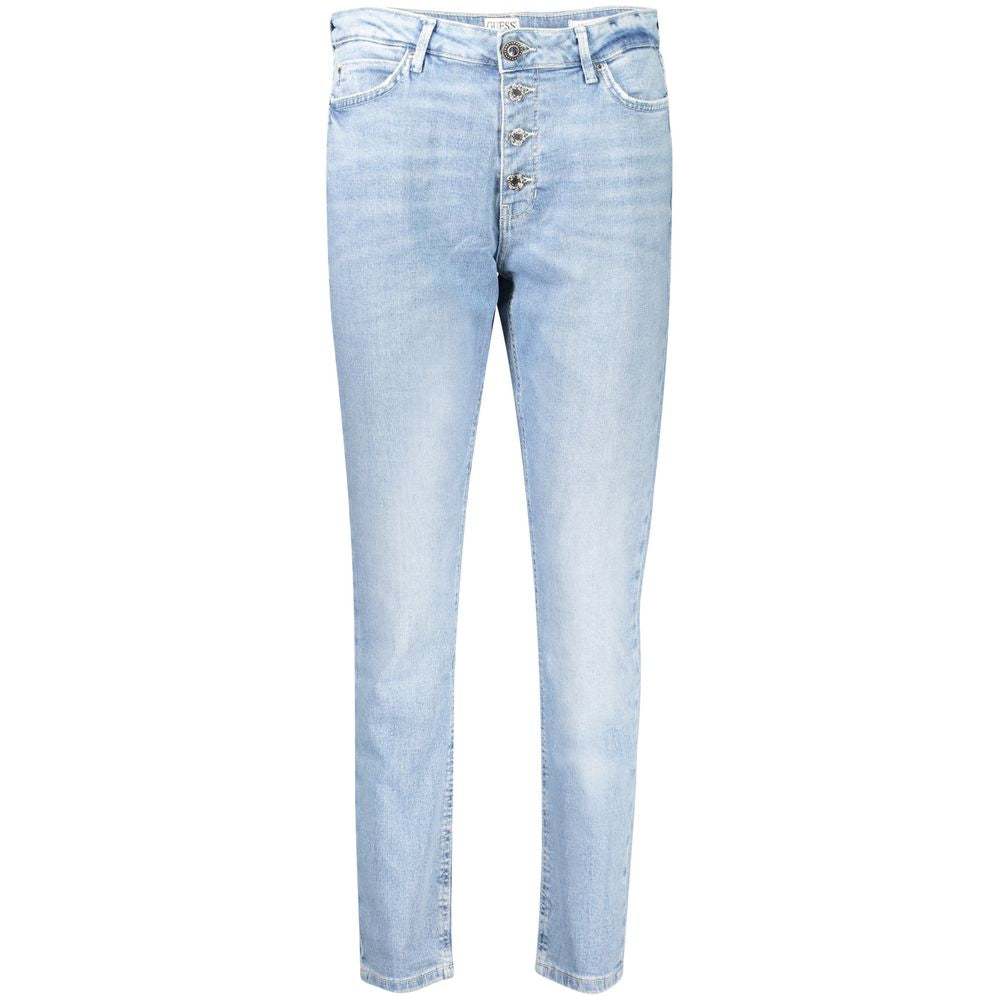 Guess Jeans Azzurro Cotton Women Jeans