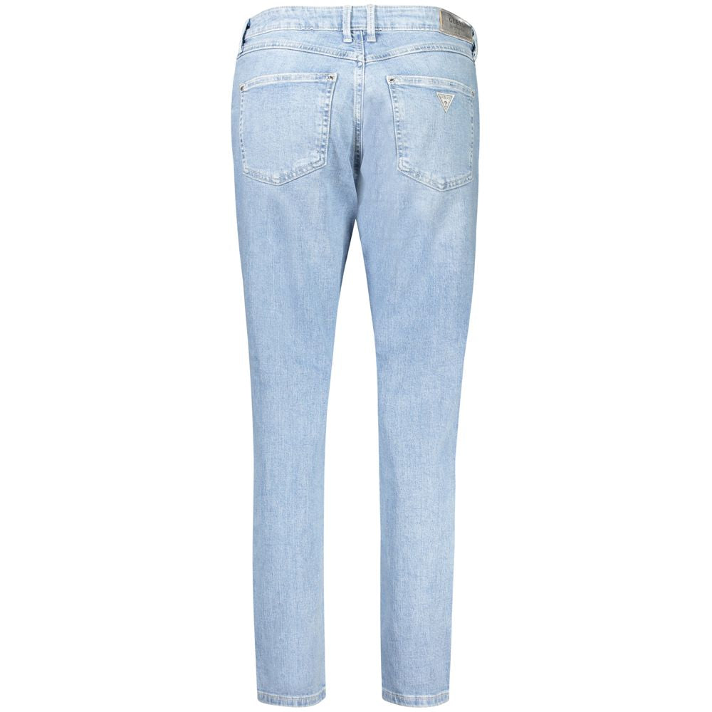 Guess Jeans Azzurro Cotton Women Jeans