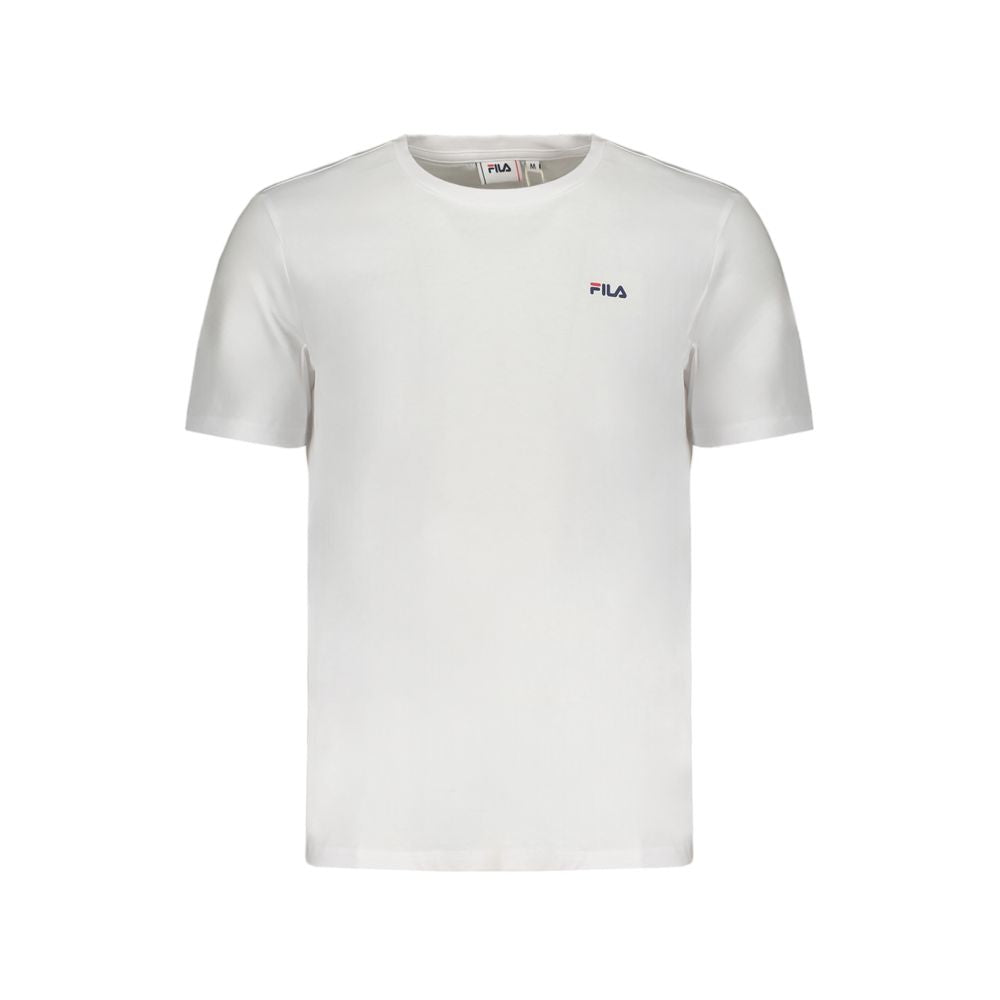 Fila White Organic Cotton Men's T-Shirt